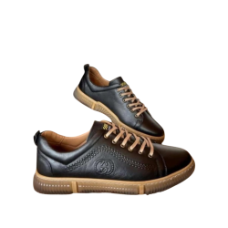 Bağcıklı Erkek Casual Ayakkabı SİYAH