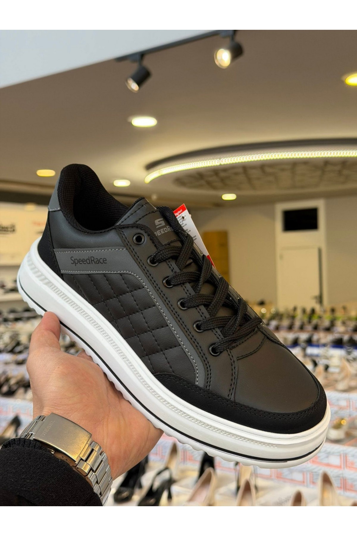 Beyaz Taban Erkek Spor Ayakkabı